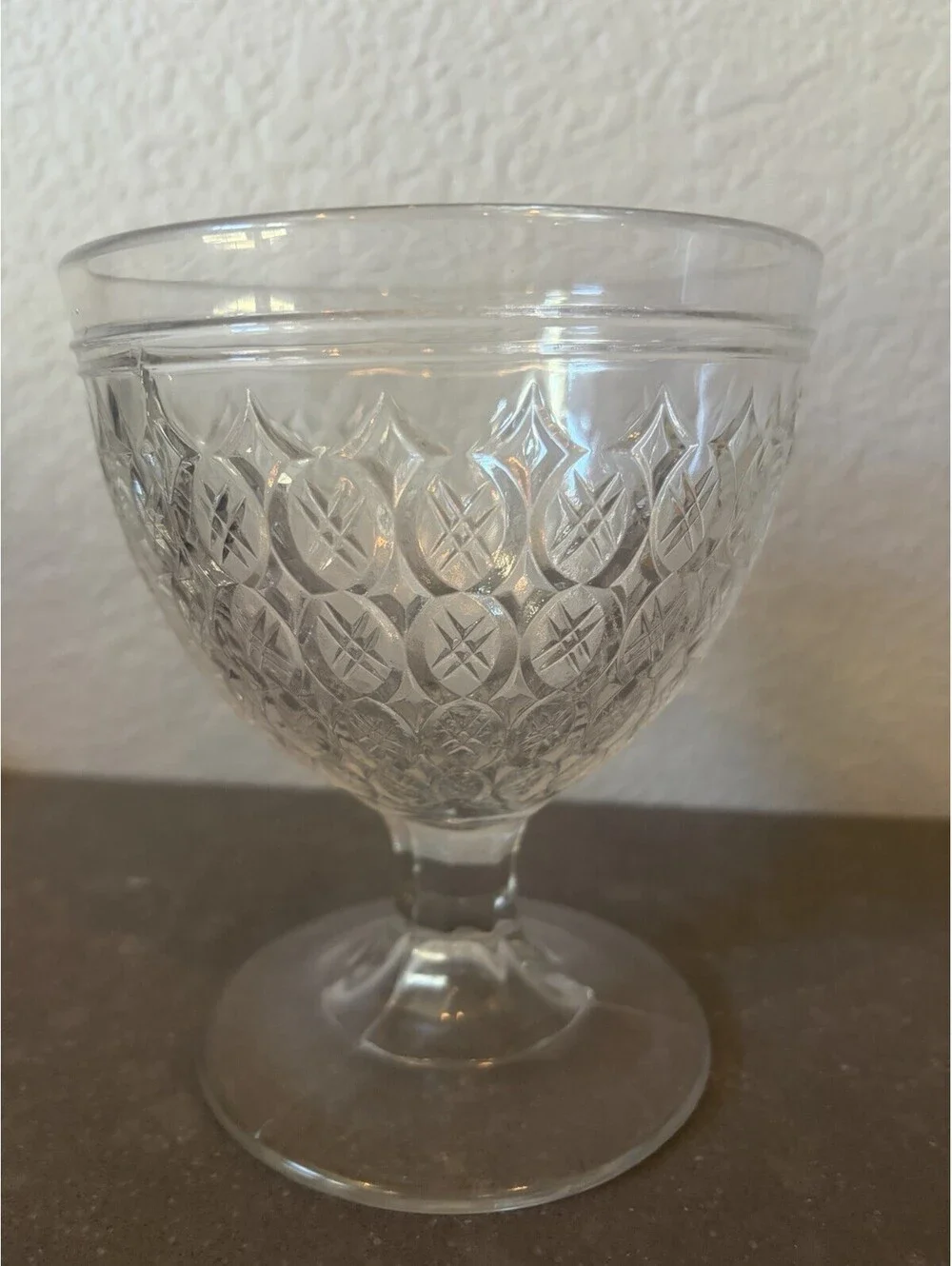 Villeroy & Boch Boston Clear Goblet Crystal 11oz EUC
